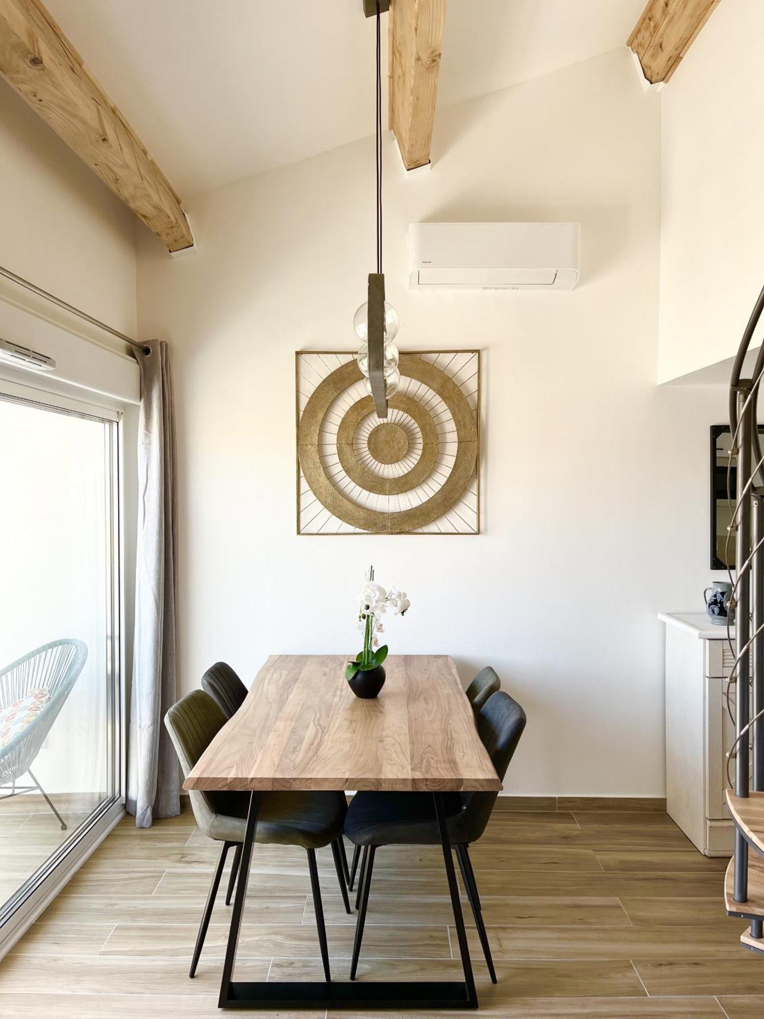 Duplex Centre Ville - 50M De La Plage - Clim - Garage - Netflix لو غراو دو روا الغرفة الصورة